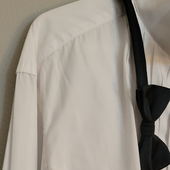 White Tuxedo Shirt - Picture 2 of 6
